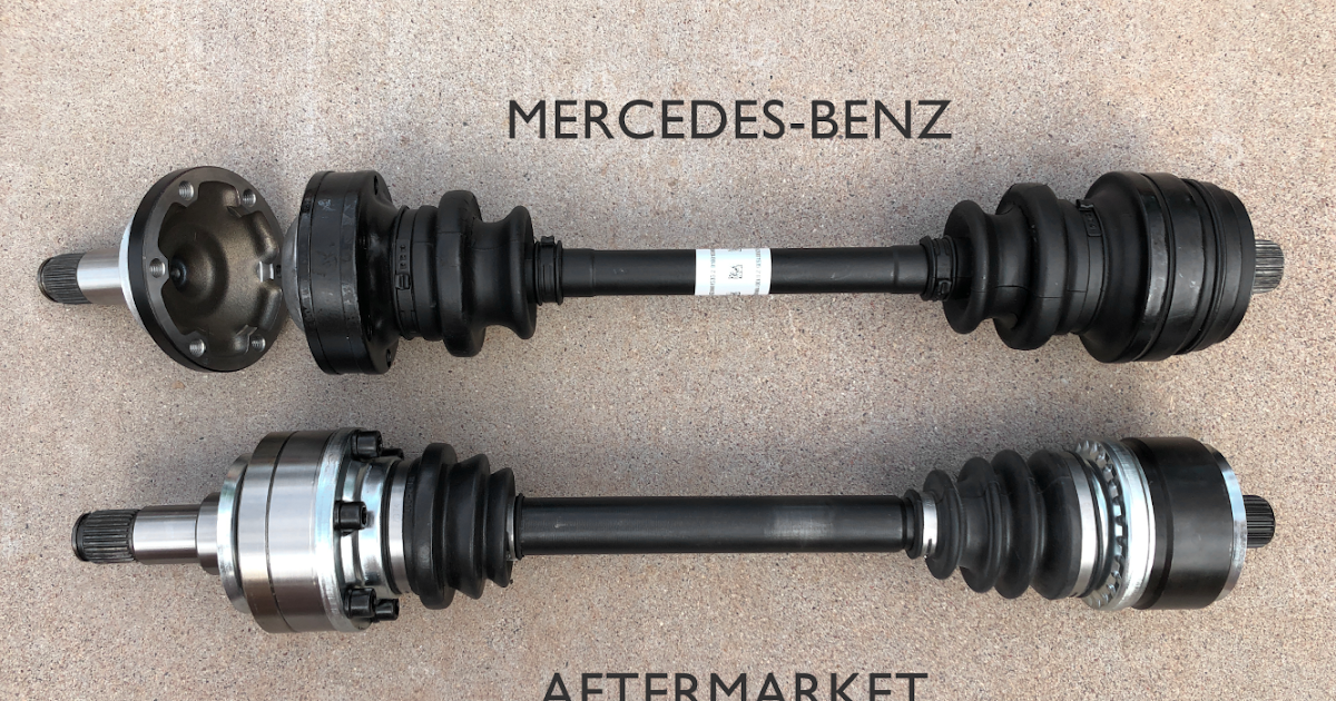 Mercedes Benz W123 and R107 DIY W123 Mercedes CV Boots and Axles
